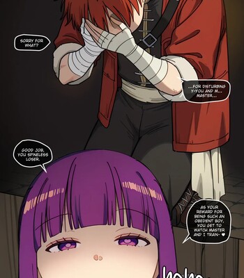 Frieren Girls Go Black comic porn sex 19