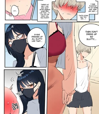 [kkan] Comic about giving proper discipline to the downstairs neighbor lady…. comic porn sex 5