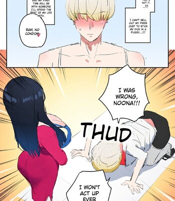 [kkan] Comic about giving proper discipline to the downstairs neighbor lady…. comic porn sex 11