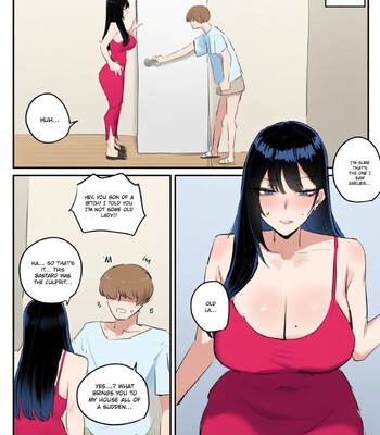 [kkan] Comic about giving proper discipline to the downstairs neighbor lady…. comic porn sex 14