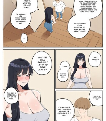 [kkan] Comic about giving proper discipline to the downstairs neighbor lady…. comic porn sex 15