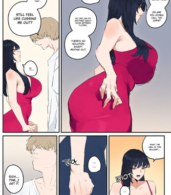 [kkan] Comic about giving proper discipline to the downstairs neighbor lady…. comic porn sex 16