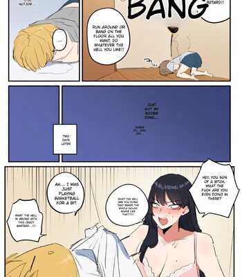 [kkan] Comic about giving proper discipline to the downstairs neighbor lady…. comic porn sex 20