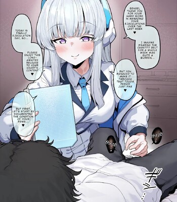 [Momonosuke (Momokan)] Yuuka Hayase – POV Style Footage While Ushio Controls His Ejaculation With a Handjob comic porn sex 2