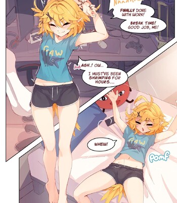 [Ricegnat] My GF (ghost friend) caught me jerking off and now she’s bouncing on it CRAZY STYLE comic porn sex 2
