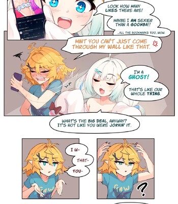 [Ricegnat] My GF (ghost friend) caught me jerking off and now she’s bouncing on it CRAZY STYLE comic porn sex 13