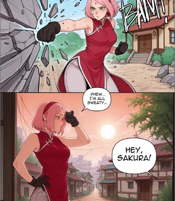 Sakura Haruno x Ino Yamanaka (Parody :Naruto Shippuden) comic porn thumbnail 001
