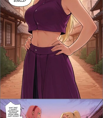 Sakura Haruno x Ino Yamanaka (Parody :Naruto Shippuden) comic porn sex 2