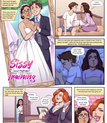 Sissy (and mistress) training comic porn thumbnail 001