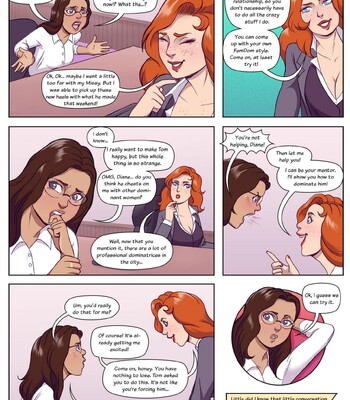 Sissy (and mistress) training comic porn sex 5