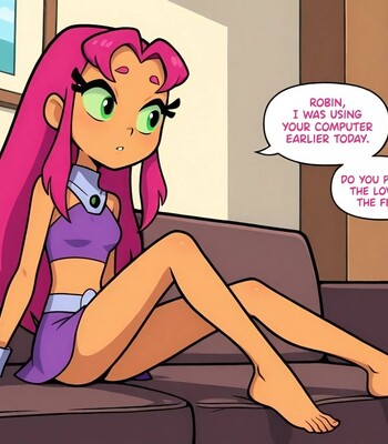 Teen Titans: Starfire’s Housesitting comic porn sex 20