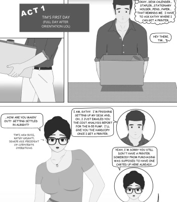 Naughty Business 1 – Tim’s First Day comic porn thumbnail 001