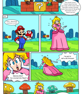 Peachy Transformation comic porn thumbnail 001