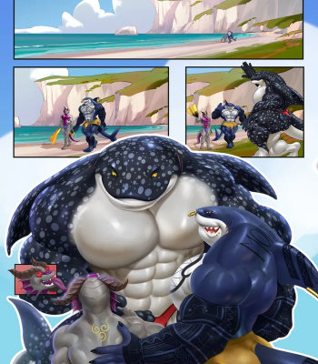 Day At The Beach With Steve comic porn thumbnail 001