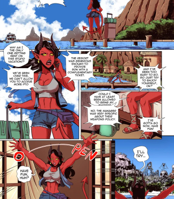 Malevola’s Vacation 1 comic porn sex 2