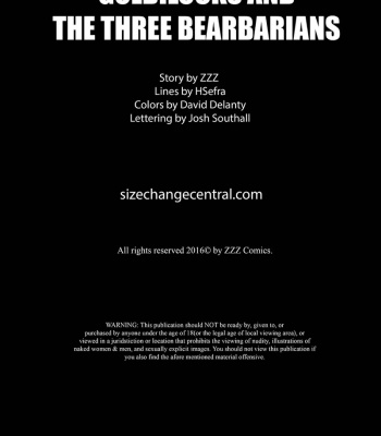 Goldilocks And The Three Bearbarians 1 comic porn sex 2