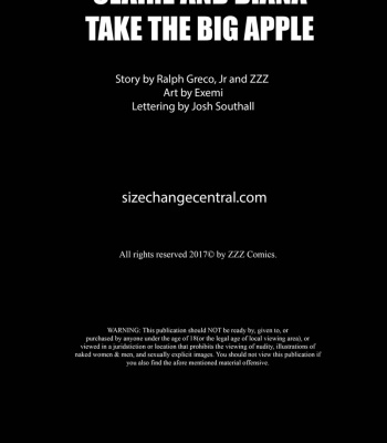 Claire And Diana Take The Big Apple 1 comic porn sex 2