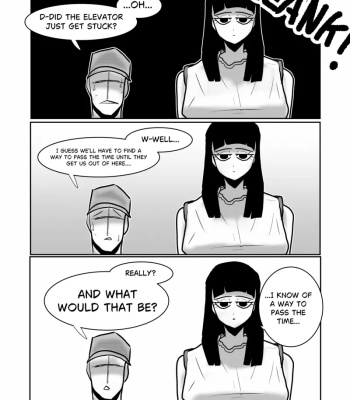 Trapped In The Elevator! comic porn sex 4
