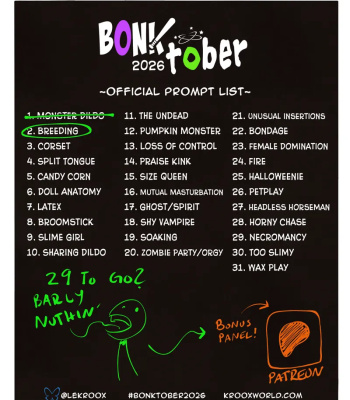 [Creux] Bex & Keit – BONKtober 2026 [ongoing] comic porn sex 4