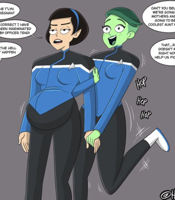 Tendi x T’Lyn comic porn sex 4