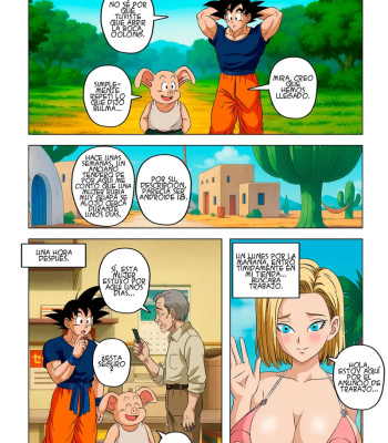 My Buddy Krilin’s Girlfriend comic porn sex 6