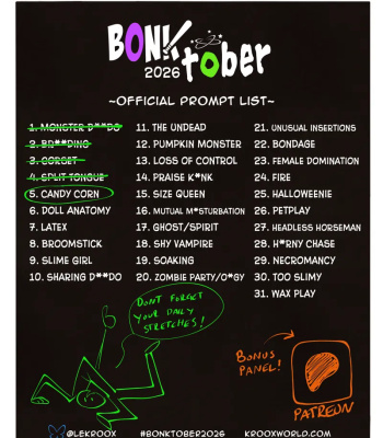 [Creux] Bex & Keit – BONKtober 2026 [ongoing] comic porn sex 10