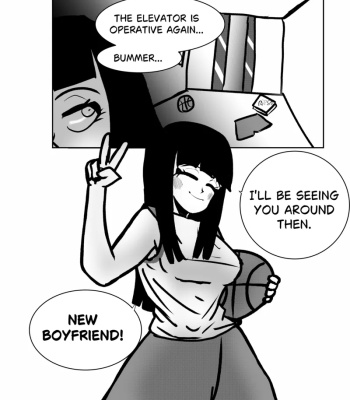 Trapped In The Elevator! comic porn sex 11