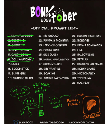 [Creux] Bex & Keit – BONKtober 2026 [ongoing] comic porn sex 12
