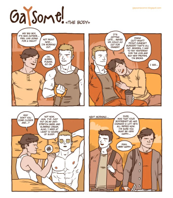 Gaysome! comic porn sex 18
