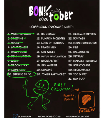 [Creux] Bex & Keit – BONKtober 2026 [ongoing] comic porn sex 20