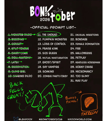 [Creux] Bex & Keit – BONKtober 2026 [ongoing] comic porn sex 22