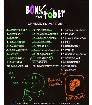 [Creux] Bex & Keit – BONKtober 2026 [ongoing] comic porn sex 36