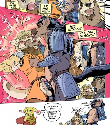 A duel to the Lust comic porn sex 4