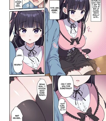 Azatokute Kawaii Jirai-kei Joshi ni Seishi mo Okane mo Chuuchuu Saremashita This Cunningly Cute Jirai-kei Girl Is Gonna Suck Me Dry! comic porn sex 7