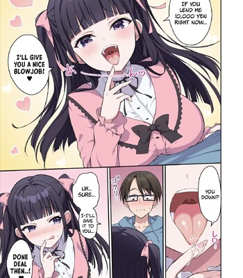 Azatokute Kawaii Jirai-kei Joshi ni Seishi mo Okane mo Chuuchuu Saremashita This Cunningly Cute Jirai-kei Girl Is Gonna Suck Me Dry! comic porn sex 10