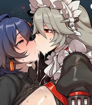 Belle x Rina x Nekomata comic porn sex 11