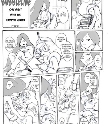 Bubbleline: One night with vampire Queen comic porn thumbnail 001
