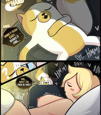 Fionna and Cake in Helping Hand comic porn sex 1