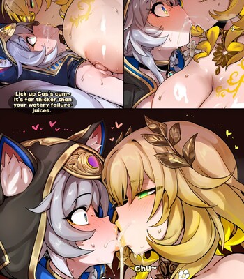 Gooner Cipher x Aglaea x Castorice comic porn sex 18