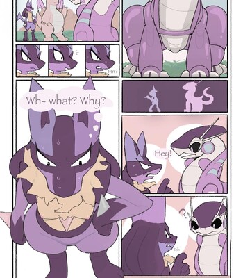 Lucario meets miraidon comic porn sex 1