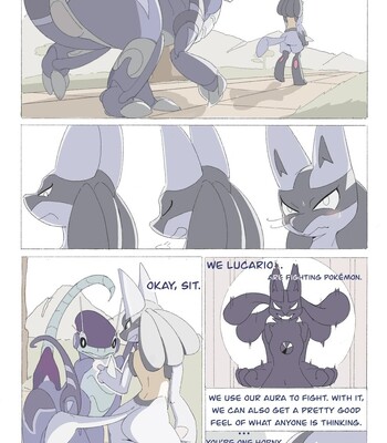 Lucario meets miraidon comic porn sex 2