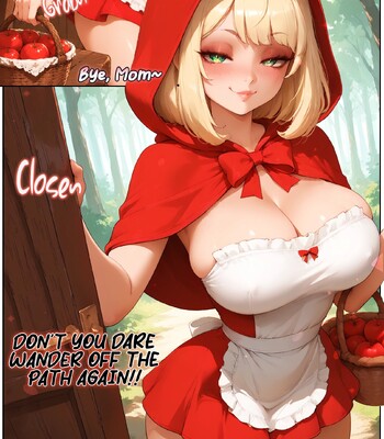 Not so little red riding Hood comic porn sex 5