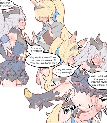 Sigrid Proves Herself As A Horse Thiren comic porn sex 2