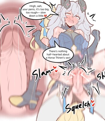 Sigrid Proves Herself As A Horse Thiren comic porn sex 4