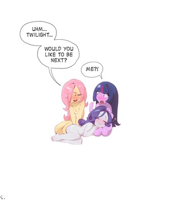 Twilight & Rarity & Flutterdildo comic porn sex 5
